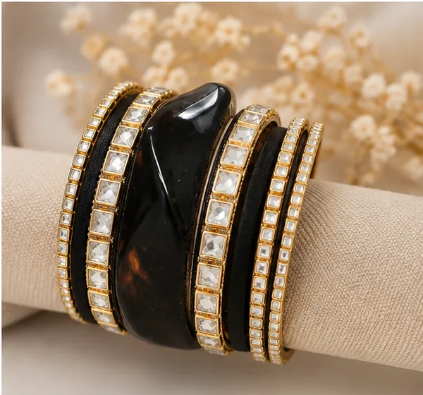 Black_Resin_Stone_Studded_Bangle_Set_For_Women