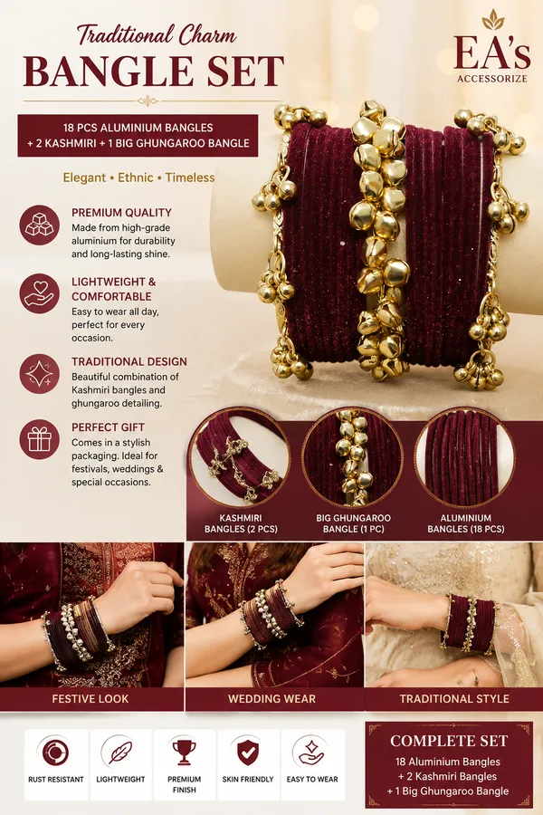 Maroon_Aluminium_Kashmiri_Bangle_Set_For_Women