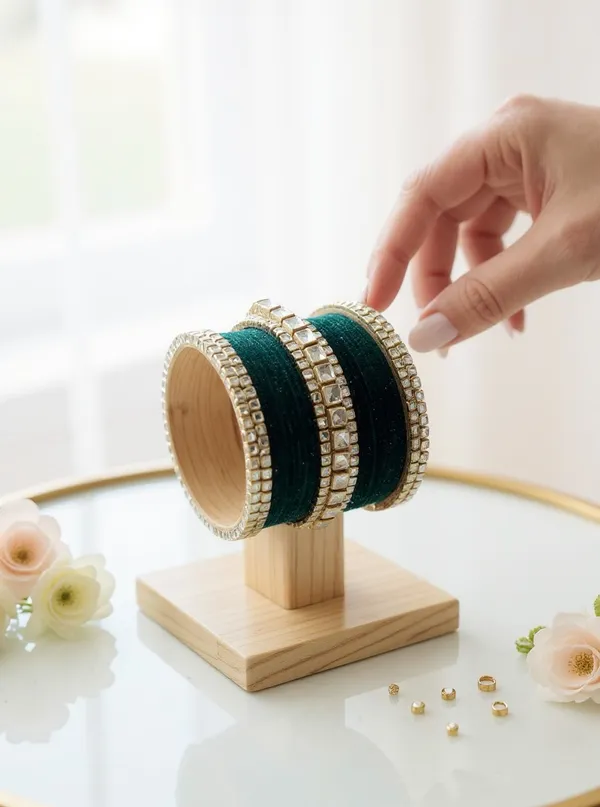 Black_Stone_Bangle_Set_For_Women