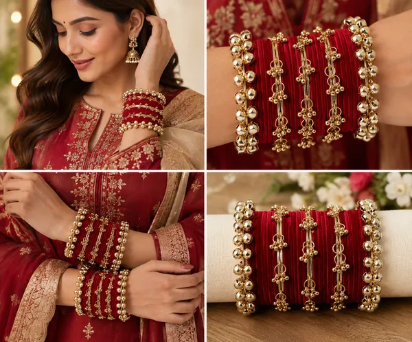 Red_Embellished_Traditional_Bangle_Set_For_Women