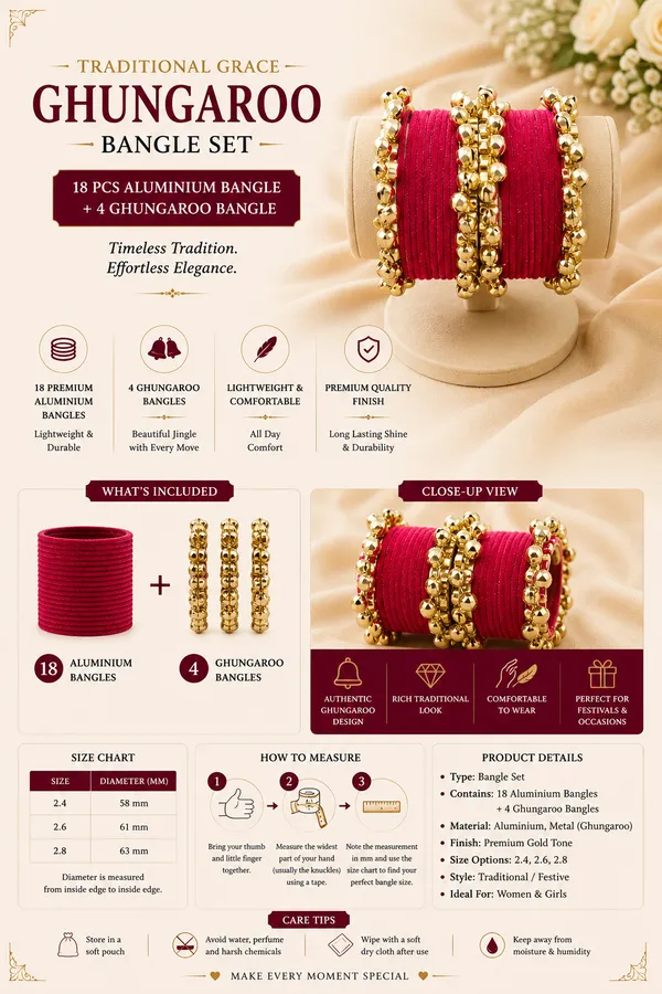 Red_Aluminium_Ghungaroo_Bangle_Set_For_Women