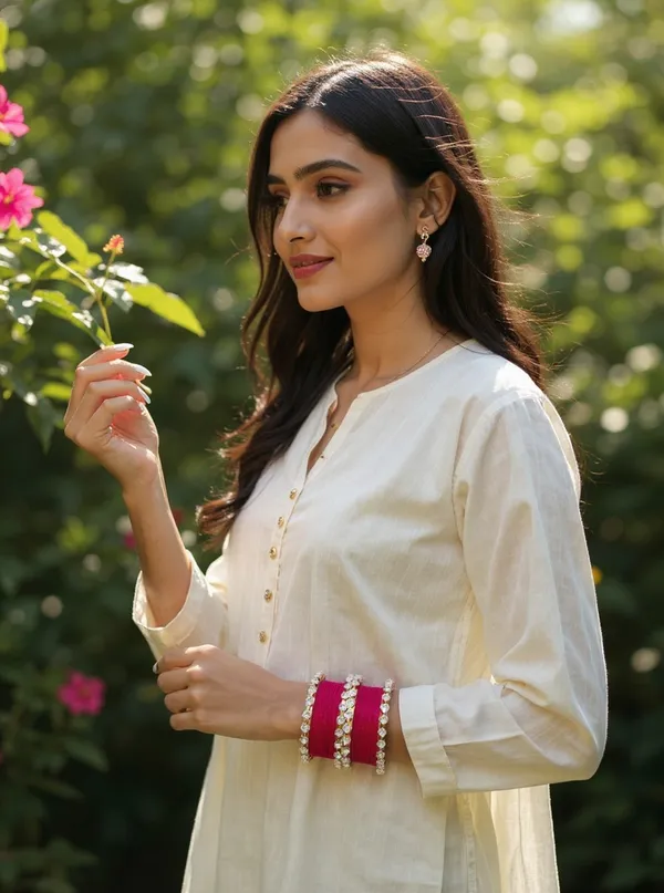 Pink_Aluminium_Traditional_Bangle_Set_For_Women