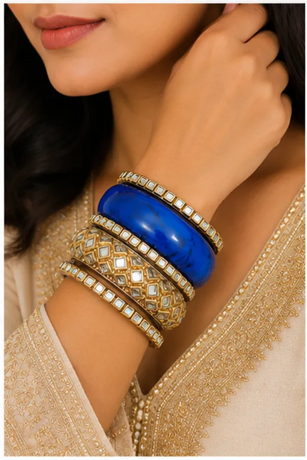 Blue_Designer_Bangle_Set_For_Women