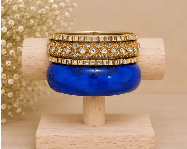 Blue_Designer_Bangle_Set_For_Women
