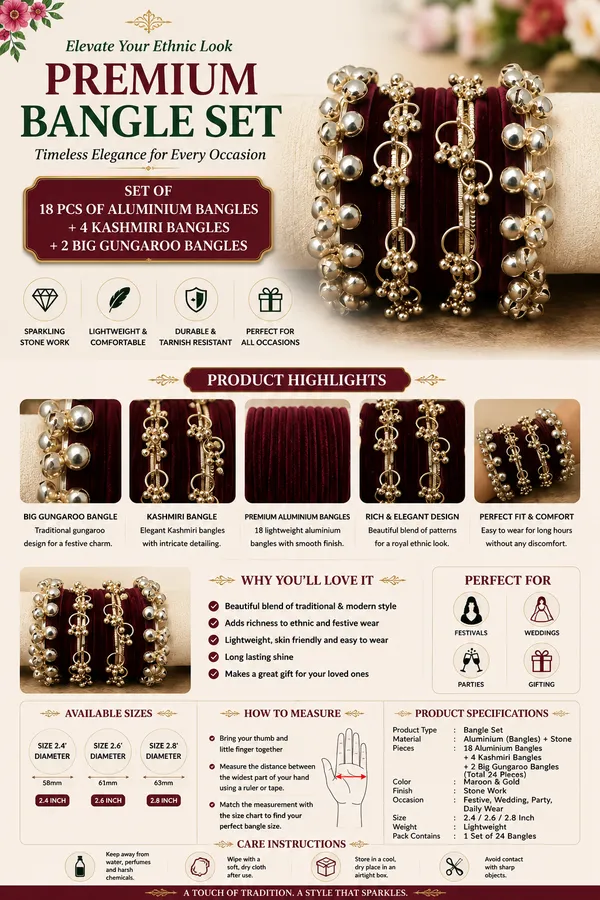 Maroon_Velvet_Embellished_Bangle_Set_For_Women