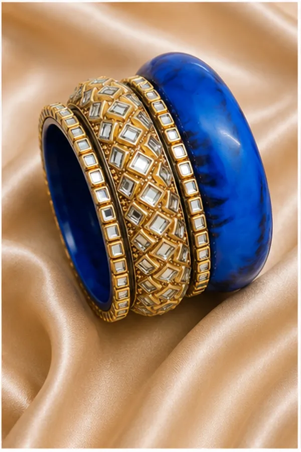 Blue_Designer_Bangle_Set_For_Women