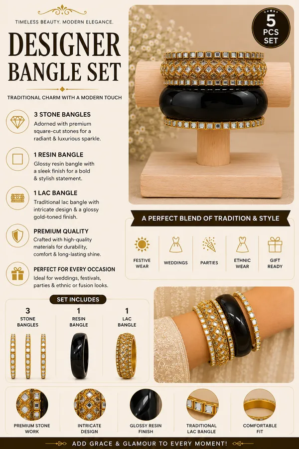 Gold_Tone_Stone_Resin_And_Lac_Bangle_Set_For_Women
