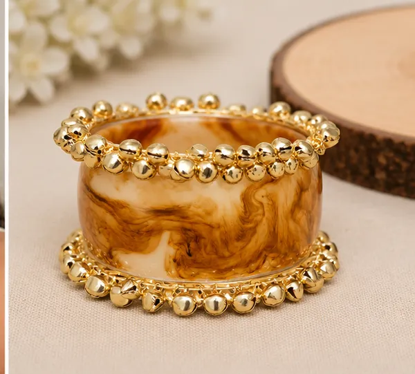 Gold_Tone_Resin_Bangle_Set_For_Women