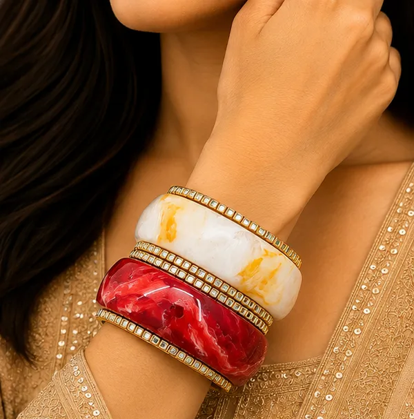 Multicolor_Resin_Bangle_Set_For_Women