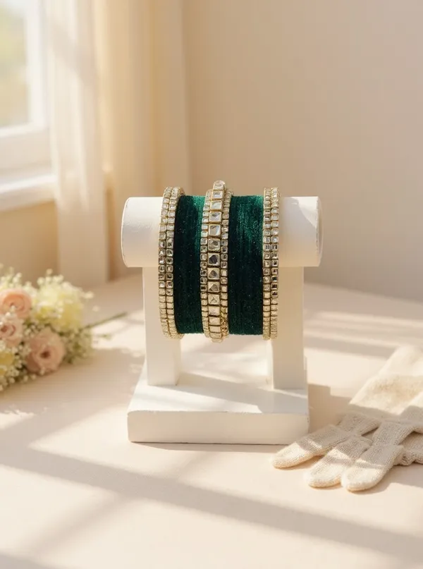 Black_Stone_Bangle_Set_For_Women