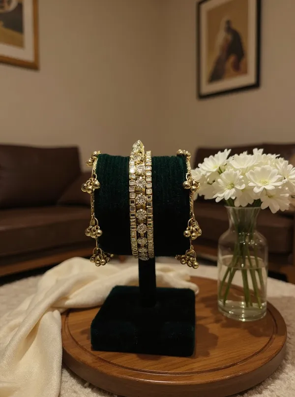 Green_Aluminium_Festive_Bangle_Set_For_Women