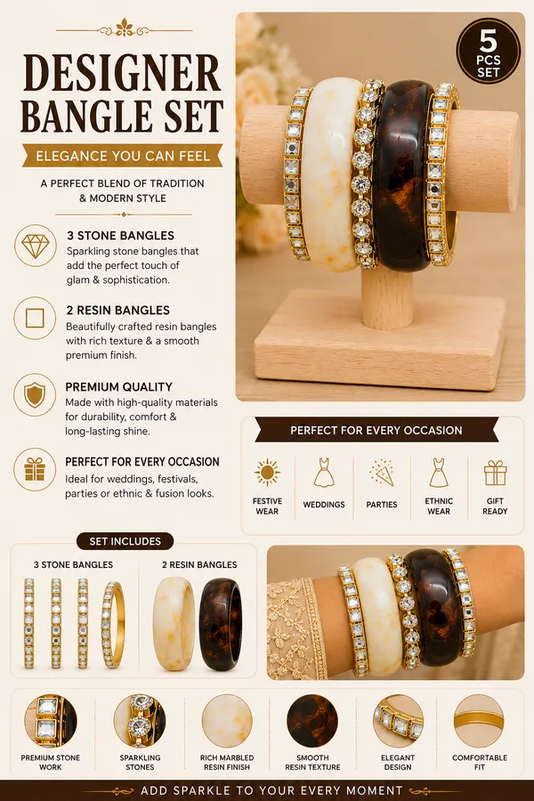Gold_Tone_Designer_Stone_And_Resin_Bangle_Set_For_Women