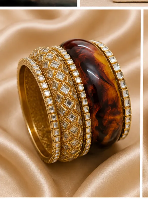 Gold_Tone_Stone_Resin_Lac_Bangle_Set_For_Women