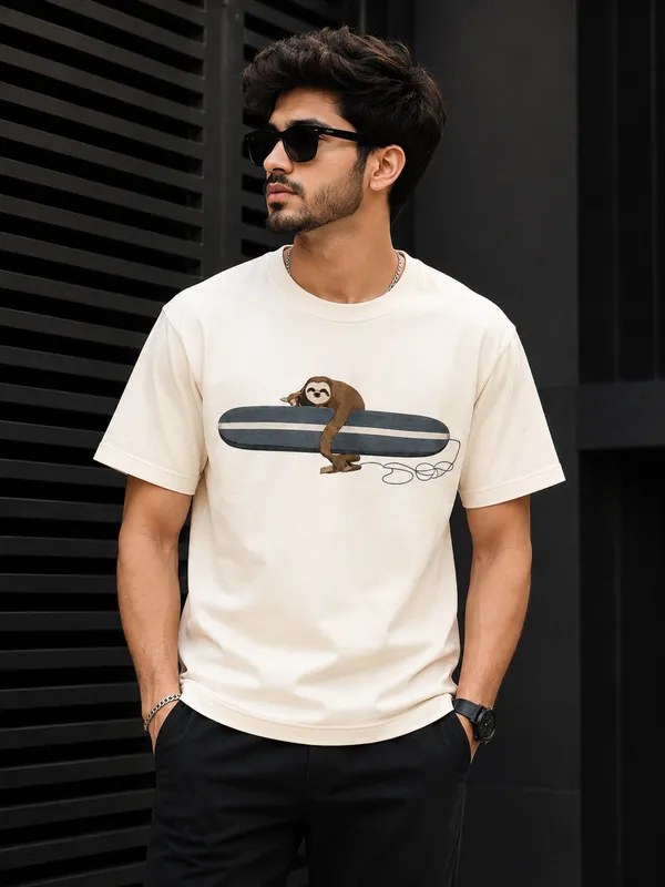 White_Printed_T-Shirt