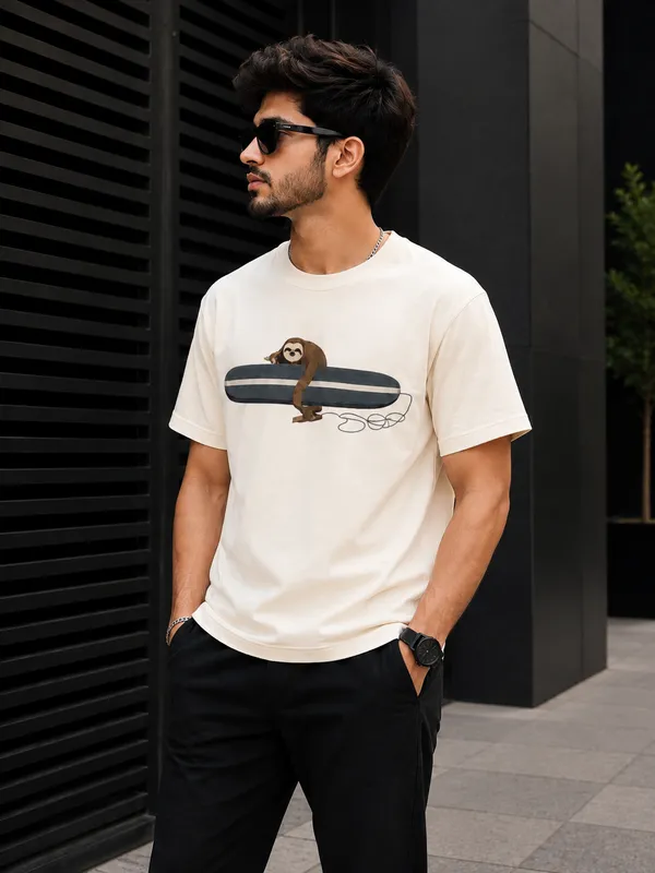 White_Printed_T-Shirt