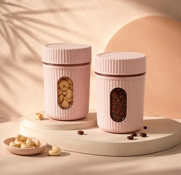 Dry_Fruit_Storage_Containers_With_Transparent_Window_Airtight_Food_Storage_Jars_For_Nuts_Almonds_Cashews_Snacks_Kitchen_Organization_Pink_Set_of_6
