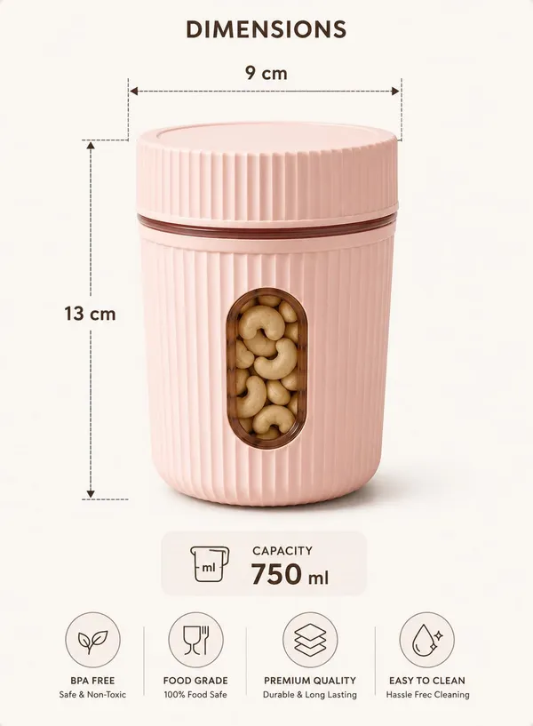 Dry_Fruit_Storage_Containers_With_Transparent_Window_Airtight_Food_Storage_Jars_For_Nuts_Almonds_Cashews_Snacks_Kitchen_Organization_Pink_Set_of_6