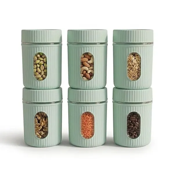 Dry_Fruit_Storage_Containers_With_Transparent_Window_Airtight_Food_Storage_Jars_For_Nuts_Almonds_Cashews_Snacks_Kitchen_Organization_Mint_Green_Set_Of_6
