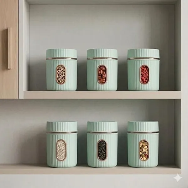 Dry_Fruit_Storage_Containers_With_Transparent_Window_Airtight_Food_Storage_Jars_For_Nuts_Almonds_Cashews_Snacks_Kitchen_Organization_Mint_Green_Set_Of_6