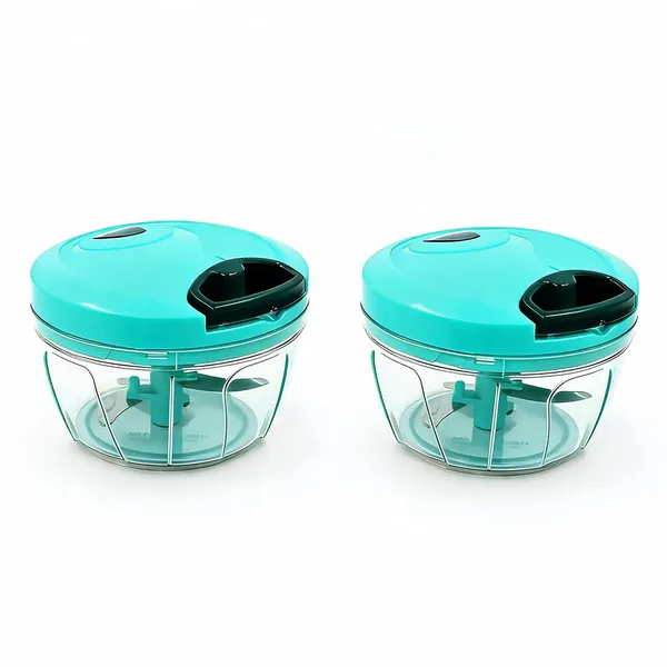 Manual_Vegetable_Chopper_With_Pull_Handle_450Ml_Transparent_Bowl_Sharp_Stainless_Steel_Blades_Compact_Food_Chopper_For_Onion_Garlic_Vegetables_Fruits_Herbs_-_Pack_Of_2