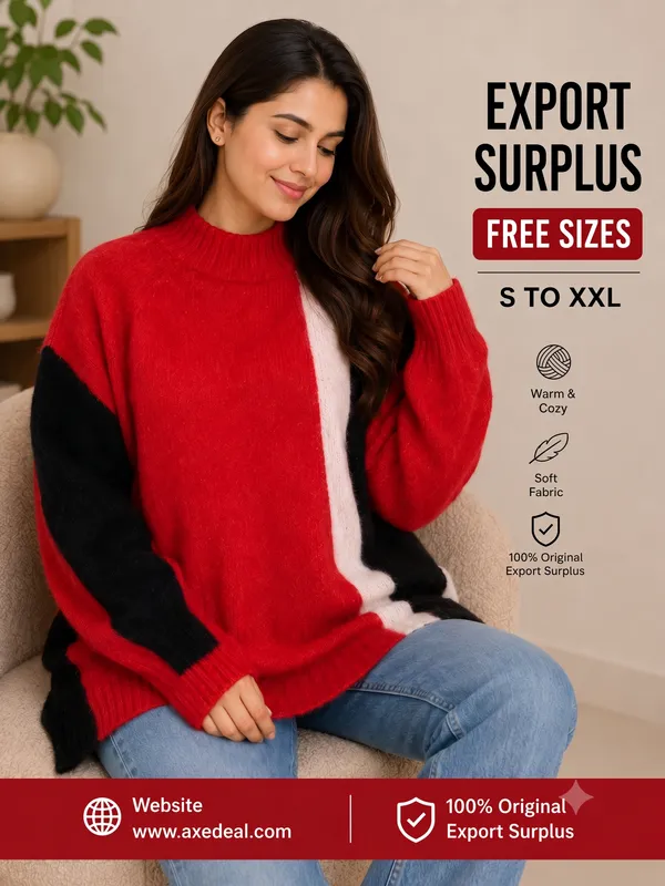 Set_of_5_Womens_Knit_Pullover_Sweaters_Assorted