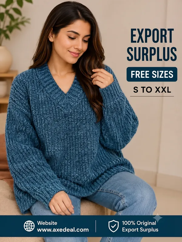 Set_of_5_Womens_Knit_Pullover_Sweaters_Assorted