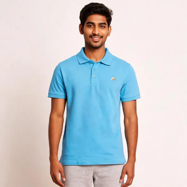 Blue_Regular_Fit_Polo_T-Shirt_For_Men