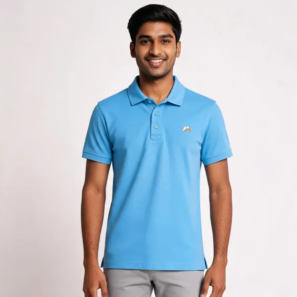 Blue_Regular_Fit_Polo_T-Shirt_For_Men