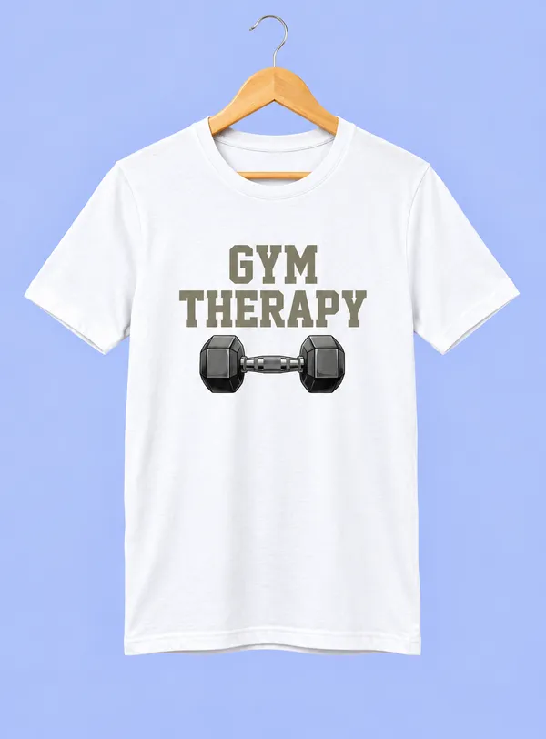 White_Printed_Regular_Fit_T-Shirt_For_Unisex