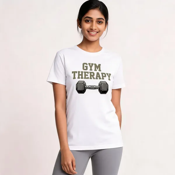 White_Printed_Regular_Fit_T-Shirt_For_Unisex