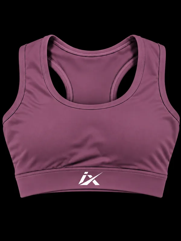 Mauve_Racerback_Sports_Bra_For_Women