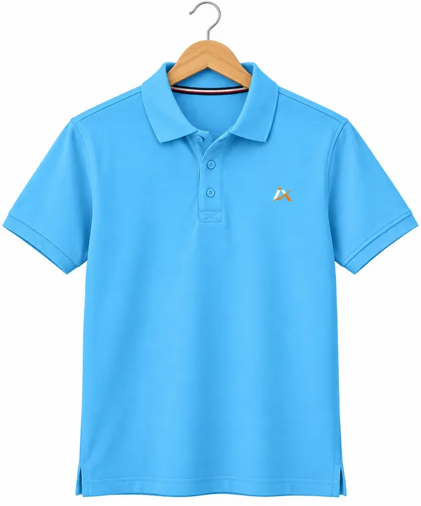 Blue_Regular_Fit_Polo_T-Shirt_For_Men