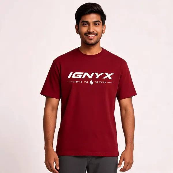 Maroon_Regular_Fit_Graphic_T-Shirt_For_Men