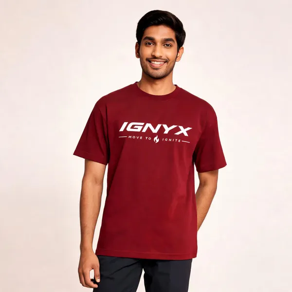 Maroon_Regular_Fit_Graphic_T-Shirt_For_Men