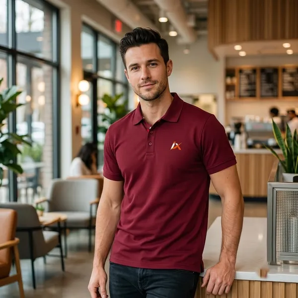 Forest_Green_Regular_Fit_Polo_T-Shirt_For_Men
