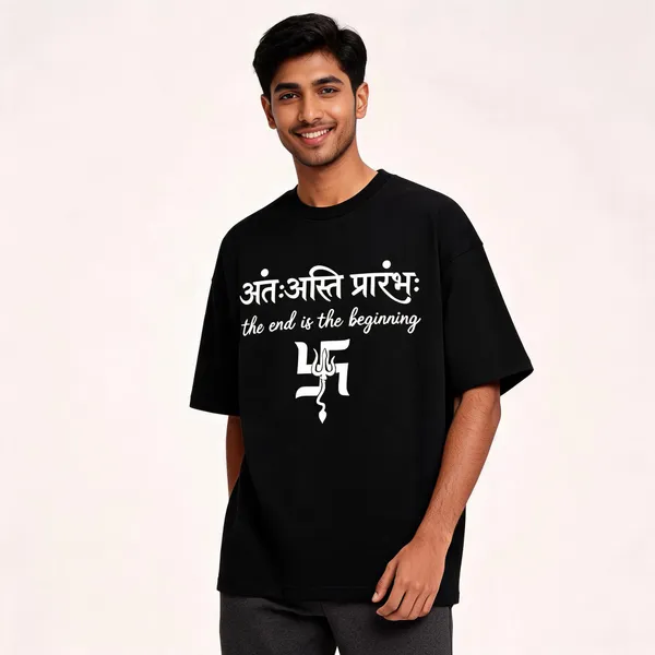 Black_Oversized_Fit_Graphic_T-Shirt_For_Men