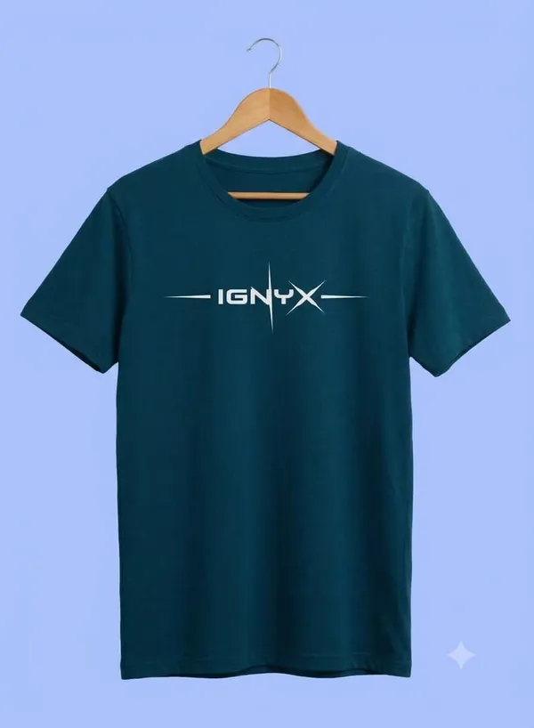 Petrol_Blue_Regular_Fit_T-Shirt_For_Men