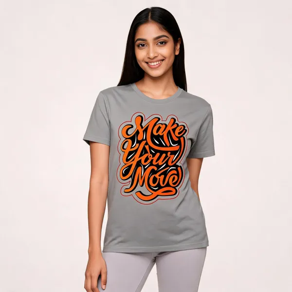 Flagged:_Gray_Regular_T-Shirt_For_Unisex