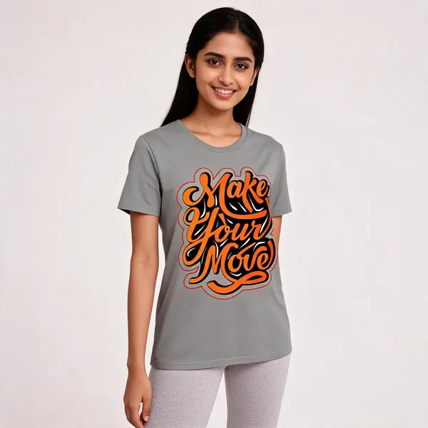Flagged:_Gray_Regular_T-Shirt_For_Unisex