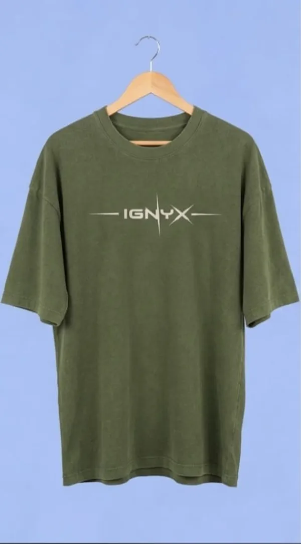 Forest_Green_Cotton_Oversized_Fit_T-Shirt_For_Unisex