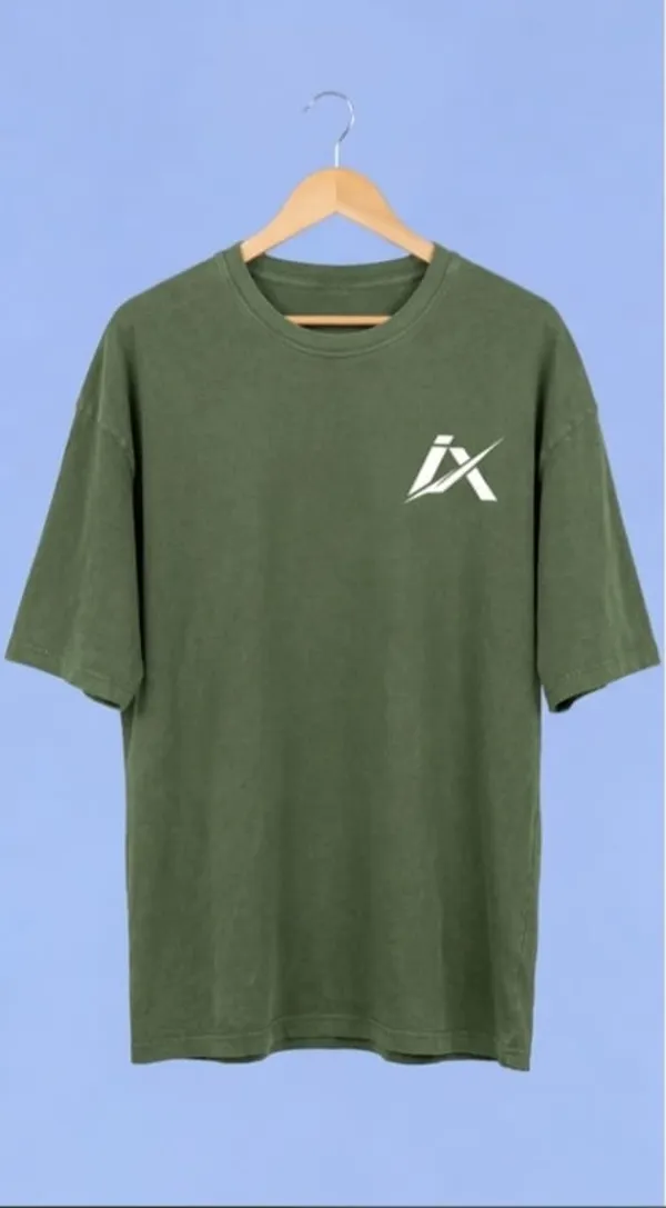 Forest_Green_Cotton_Regular_Fit_T-Shirt_For_Unisex