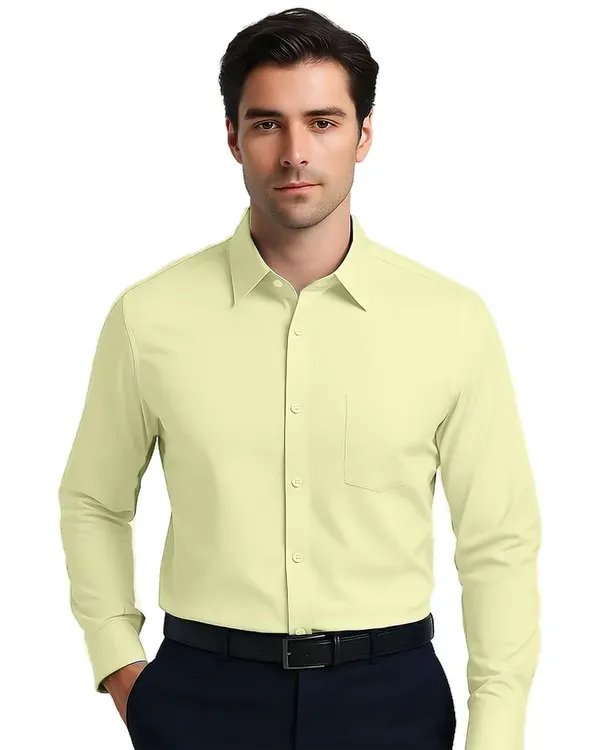 Yellow_Regular_Fit_Formal_Shirt_For_Men