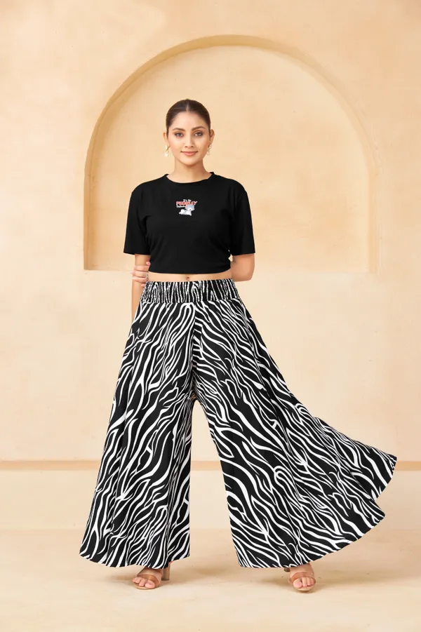 White_Viscose_Rayon_Palazzo_Pants_For_Women