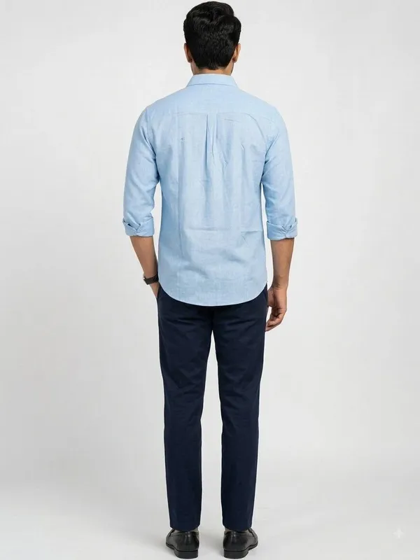Light_Blue_Casual_Fit_Shirt_for_Men