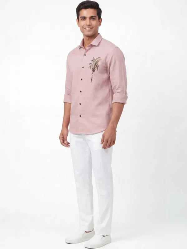 Pink_Casual_Shirt_for_Men