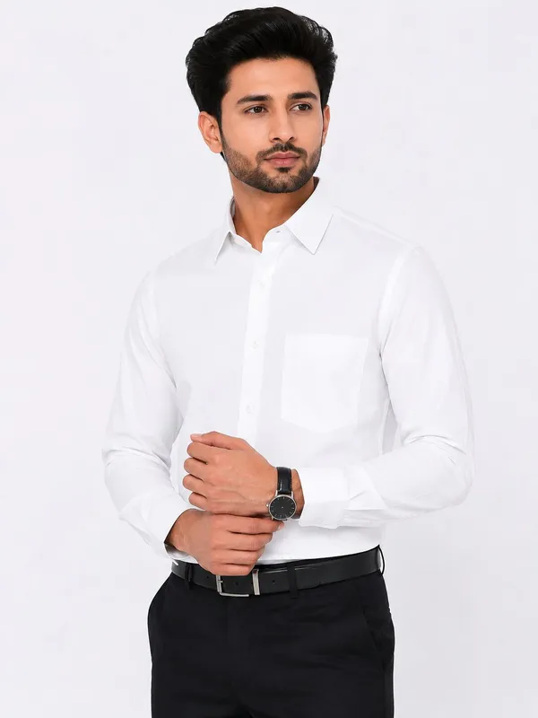 White_Formal_Shirt_For_Men