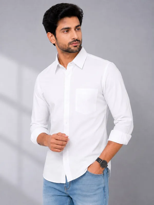 White_Oxford_Shirt_For_Men