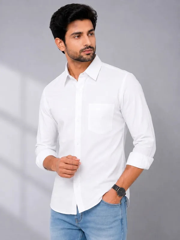White_Oxford_Shirt_For_Men