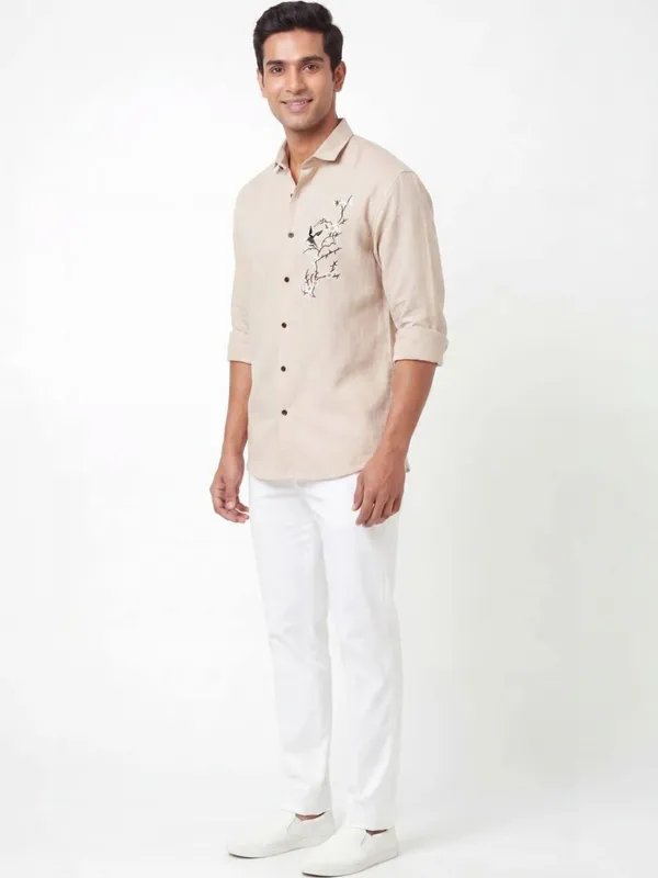 Beige_Casual_Fit_Shirt_for_Men