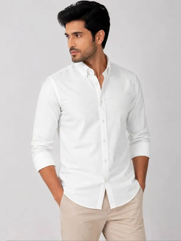 White_Cotton_Regular_Fit_Shirt_for_Men